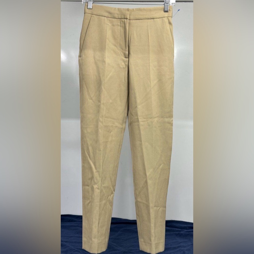 Burberry Women's Khaki Slacks Sz 0